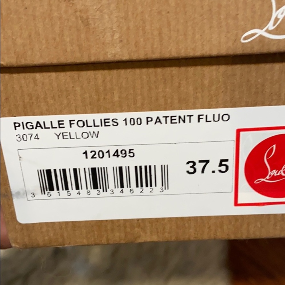 RARE Christian Louboutin Pigalle 100mm - Picture 7 of 10